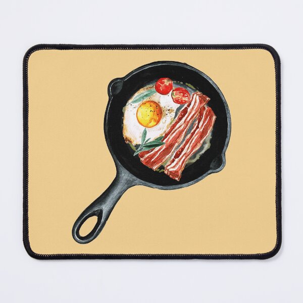 Item preview, Breakfast Pan of Bacons, Egg and Tomatoes designed and sold by Alicia Chee.