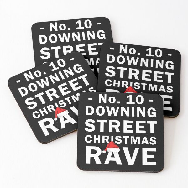 Item preview, 10 Downing Street Christmas Rave 2021 designed and sold by ArtOfRebellion.