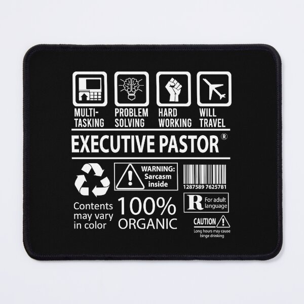 Item preview, Executive Pastor T Shirt - MultiTasking Certified Job Gift Item Tee designed and sold by killingworthhi.