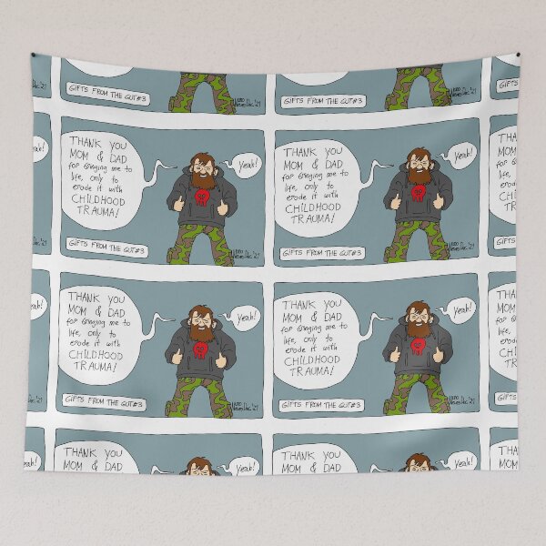Item preview, Childhood Trauma designed and sold by NunoNevesComics.