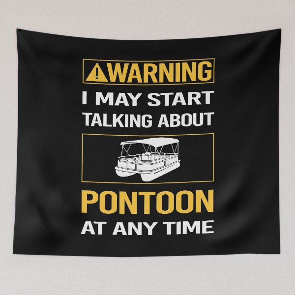 Item preview, Funny Warning Pontoon Pontooning designed and sold by ArydeaNoriega.