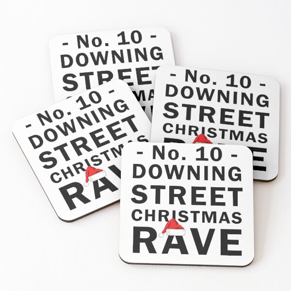 Item preview, 10 Downing Street Christmas Rave 2021 designed and sold by ArtOfRebellion.
