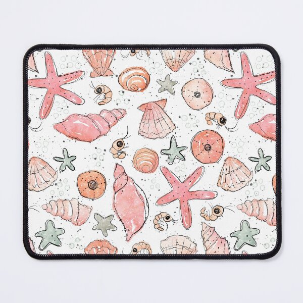 Item preview, Seashells and Shrimp designed and sold by RebeccaFlaherty.