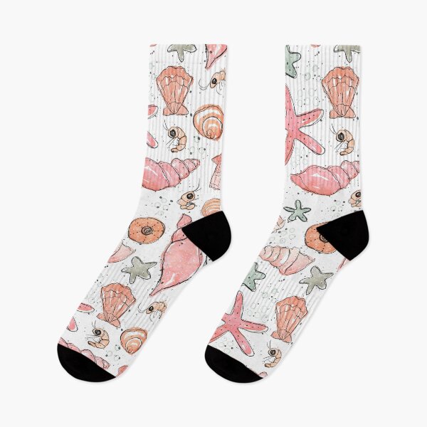Item preview, Seashells and Shrimp designed and sold by RebeccaFlaherty.