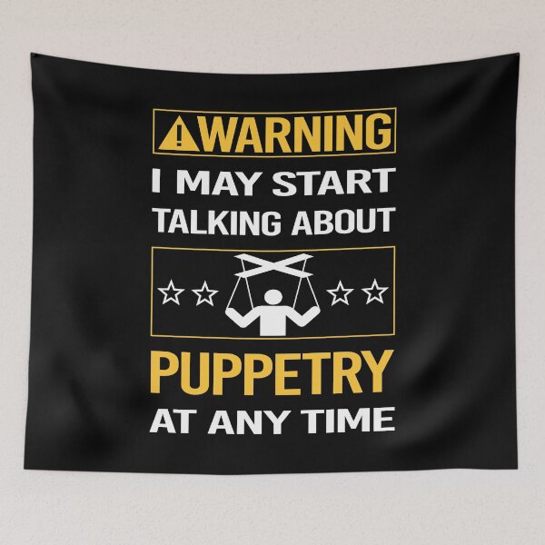 Item preview, Funny Warning Puppetry Puppet Puppets designed and sold by ArydeaNoriega.