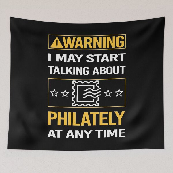 Item preview, Funny Warning Philately Postage Stamp Stamps designed and sold by ArydeaNoriega.