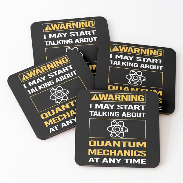Item preview, Funny Warning Quantum Mechanics designed and sold by ArydeaNoriega.