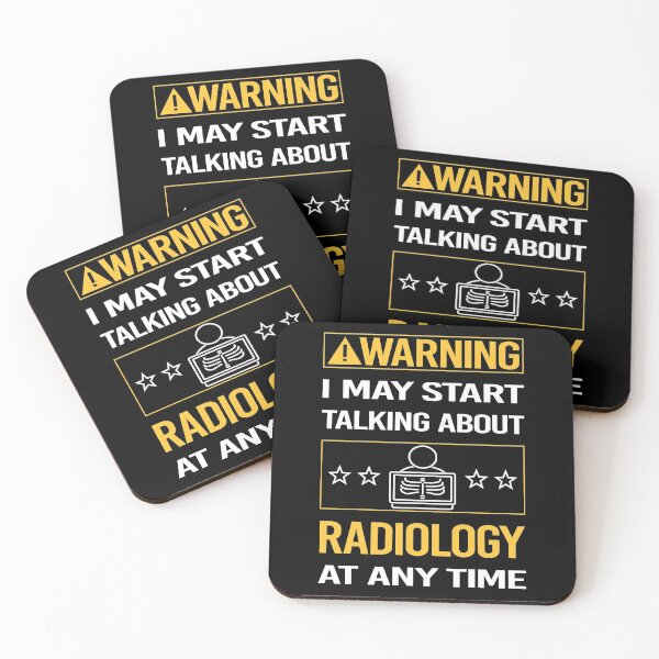 Item preview, Funny Warning Radiology designed and sold by ArydeaNoriega.