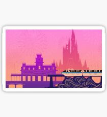 Here you leave today... Sticker