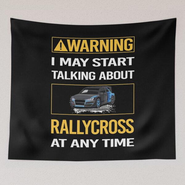 Item preview, Funny Warning Rallycross designed and sold by ArydeaNoriega.