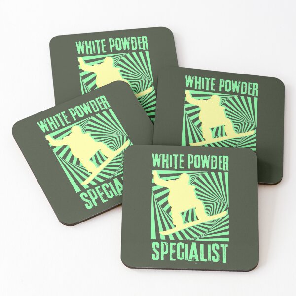 Item preview, White Powder Specialist Cool Skiing Snowboarding Snowboarders Gift designed and sold by mayamay0.