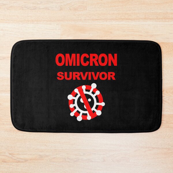 Item preview, Omicron Survivor, Omikron, Survived Omicron Virus Variant 2021 2022, Vaccination Complete, Fully Vaccinated, Vaccine Saves Lives, Dark designed and sold by Max-Wear.