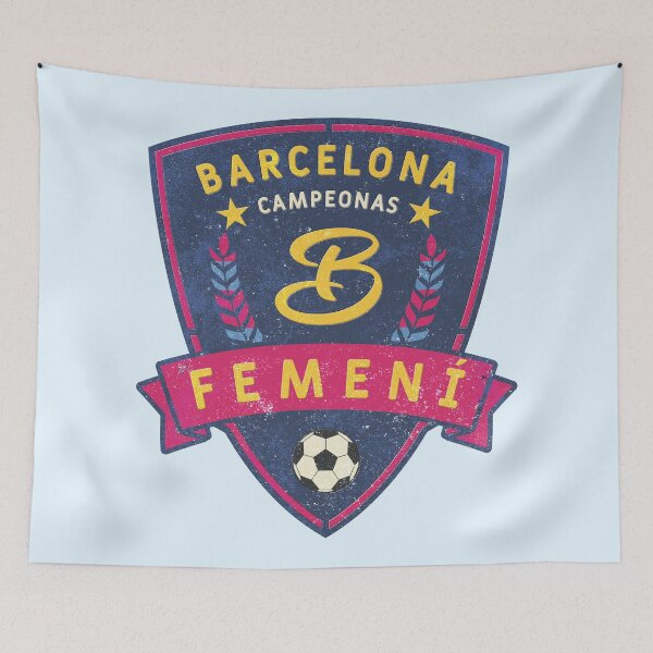 Item preview, Barcelona Femeni Football Crest (WOSO) designed and sold by Numero14.
