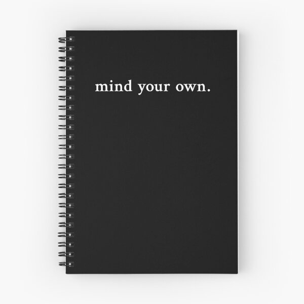 Item preview, Mind your own designed and sold by OrenjiMan.