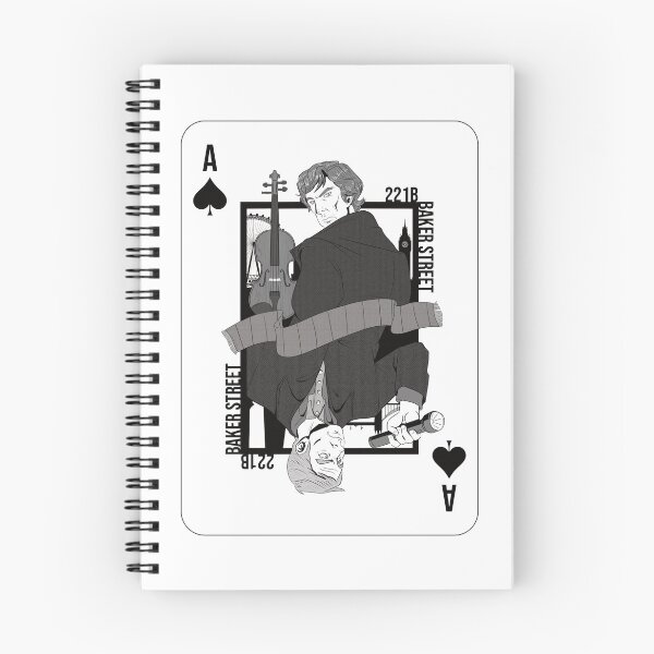 Item preview, Tarjeta de póquer Sherlock designed and sold by WearItBeta.