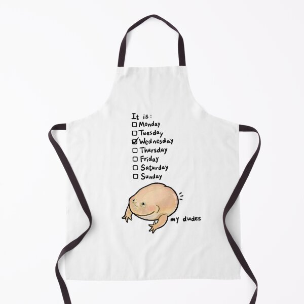 Item preview, It is Wednesday my dudes frog meme designed and sold by Ashleysnook.