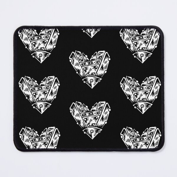Item preview, White Metallic Heart designed and sold by Nealoc.