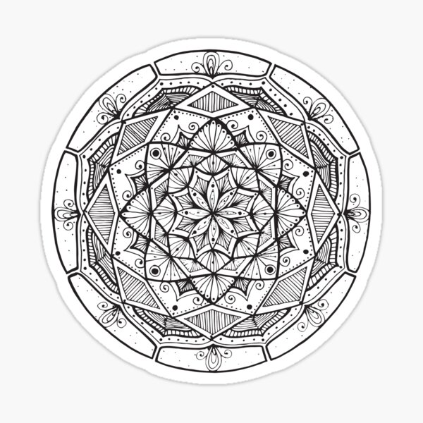 Mandala #5 Sticker