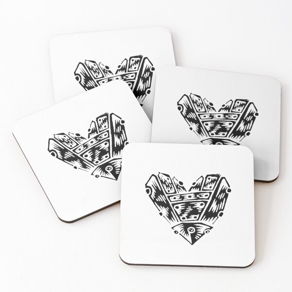 Item preview, Black Metallic Heart designed and sold by Nealoc.