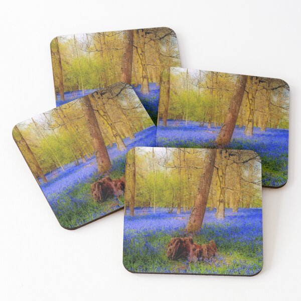 Item preview, Bluebell Woods Greys Court Oxfordshire England UK designed and sold by AndyEvansPhotos.
