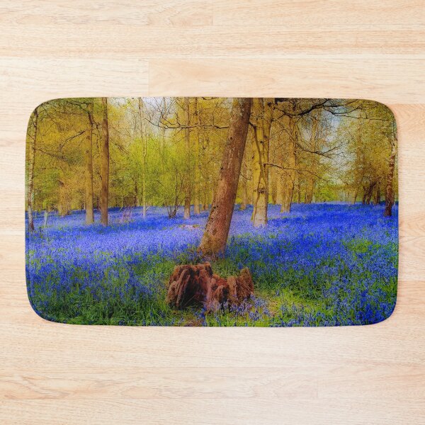 Item preview, Bluebell Woods Greys Court Oxfordshire England UK designed and sold by AndyEvansPhotos.
