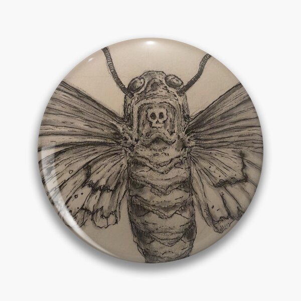 Item preview, Deaths Head Hawk Moth designed and sold by TrippieToonz.