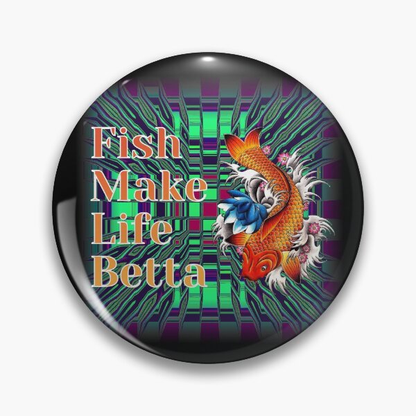 Item preview, Fish Make Life Betta - The Nature Conservancy designed and sold by nasani.