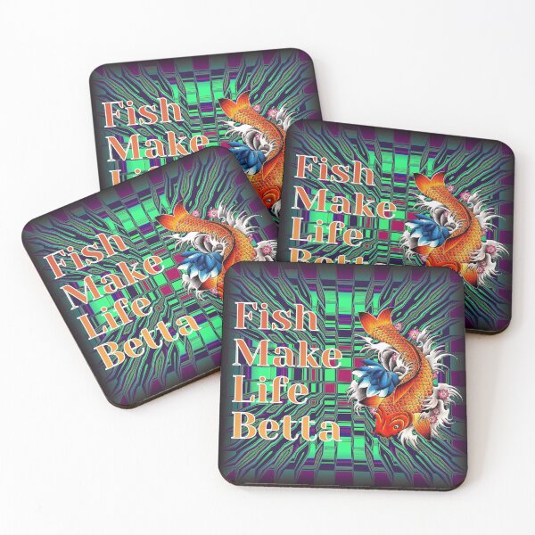 Item preview, Fish Make Life Betta - The Nature Conservancy designed and sold by nasani.