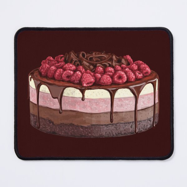Item preview, Chocolate Raspberry Mousse Cake designed and sold by Alicia Chee.