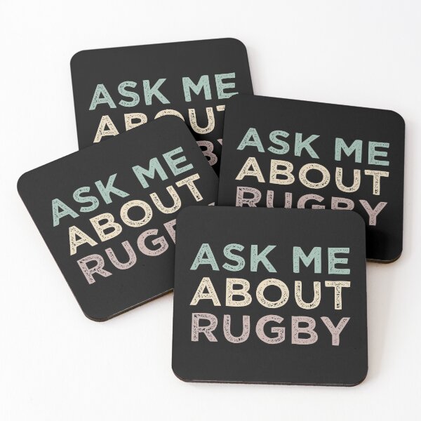 Item preview, Ask Me About Rugby designed and sold by medbdj.