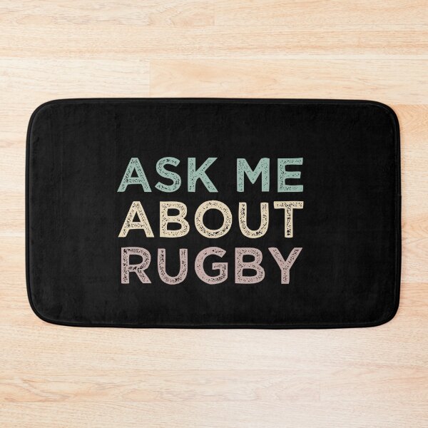 Item preview, Ask Me About Rugby designed and sold by medbdj.