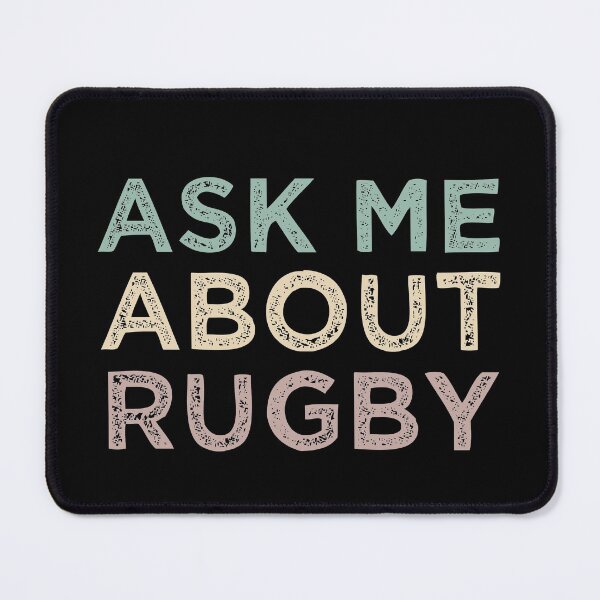 Item preview, Ask Me About Rugby designed and sold by medbdj.