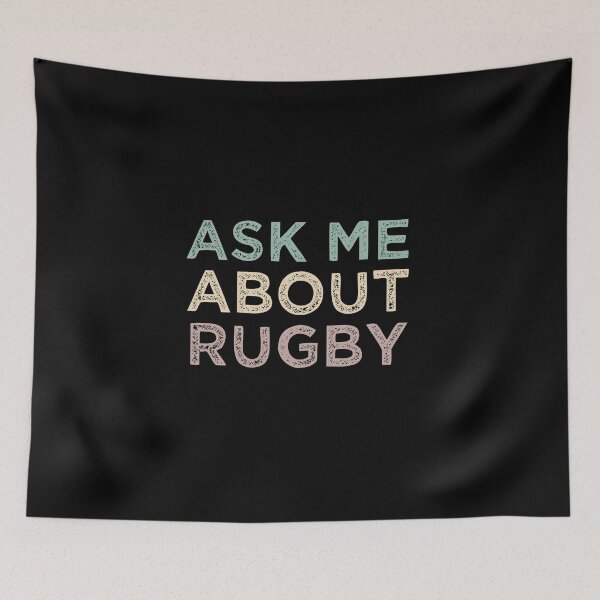 Item preview, Ask Me About Rugby designed and sold by medbdj.