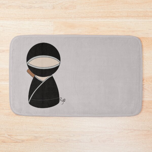Item preview, Black Ninja , Japanese Male Kokeshi Doll designed and sold by lmcvinco.