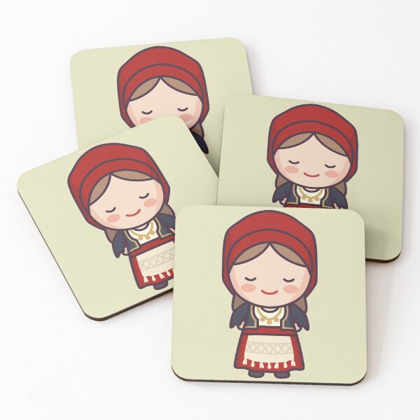 Item preview, Greek Traditional Dress - Animated Girl designed and sold by Klotho-Fashion.