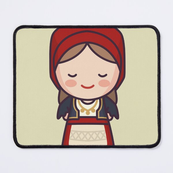 Item preview, Greek Traditional Dress - Animated Girl designed and sold by Klotho-Fashion.