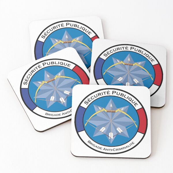 Item preview, BAC BRIGADE ANTI CRIME PUBLIC SECURITY designed and sold by Aspretto.