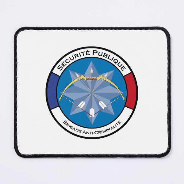 Item preview, BAC BRIGADE ANTI CRIME PUBLIC SECURITY designed and sold by Aspretto.