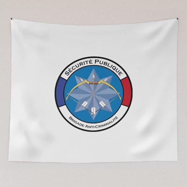 Item preview, BAC BRIGADE ANTI CRIME PUBLIC SECURITY designed and sold by Aspretto.