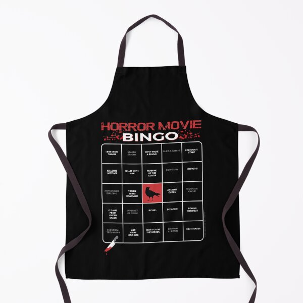 Item preview, Horror Movie Bingo designed and sold by Birdbrook Academy.