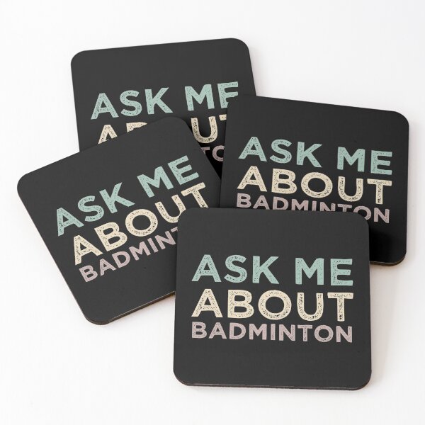 Item preview, Ask Me About Badminton designed and sold by medbdj.