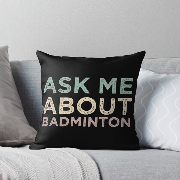 Item preview, Ask Me About Badminton designed and sold by medbdj.
