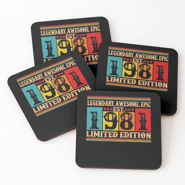 Item preview, Awesome Epic Est. 1981 Vintage 1981 40th Birthday designed and sold by BaseStore.