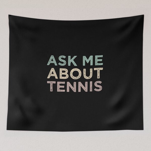 Item preview, Ask Me About Tennis designed and sold by medbdj.