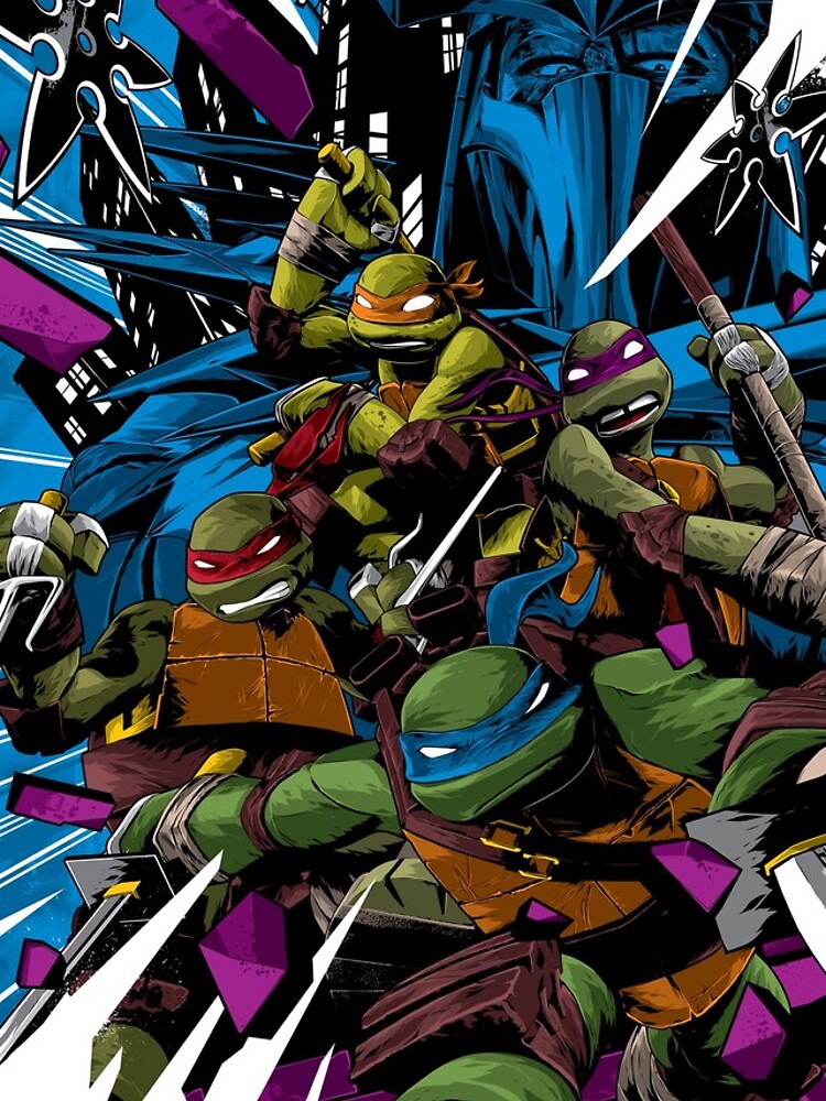 Disover Ninja Turtles 2012 iPhone Case