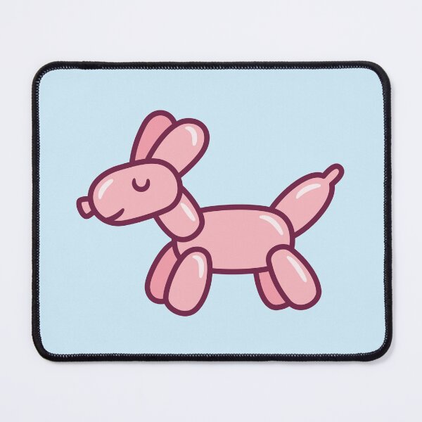 Item preview, Cute Balloon Dog Pink designed and sold by rustydoodle.