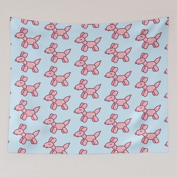 Item preview, Cute Balloon Dog Pink designed and sold by rustydoodle.