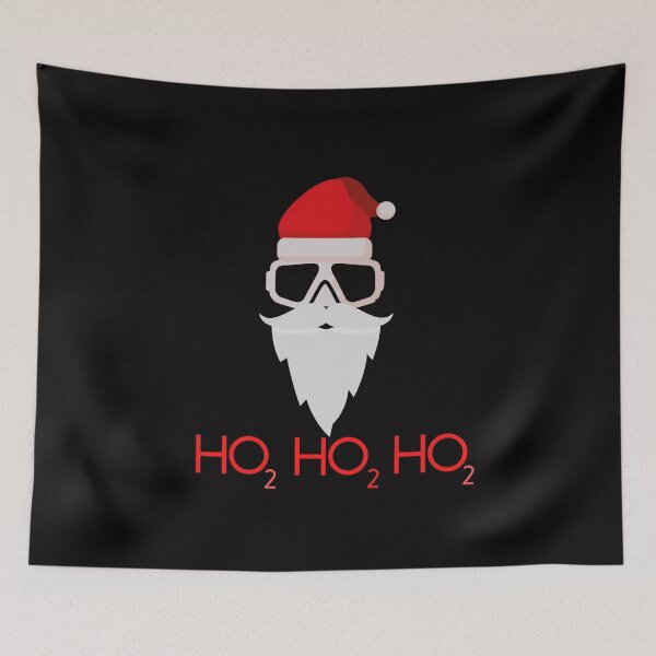 Item preview, ho ho ho merry Christmas spearfishing & freediving & scuba diving gift idea for him for her designed and sold by Live  Today.