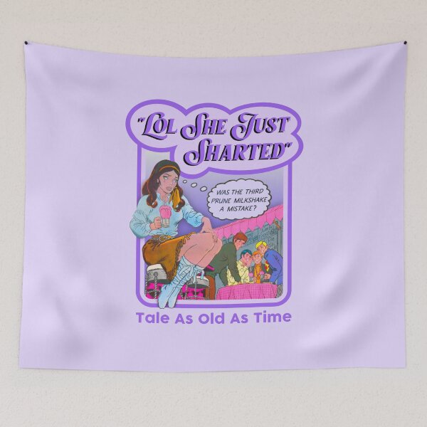 Item preview, She Just Sharted - funny sharted design designed and sold by BaconPancakes21.