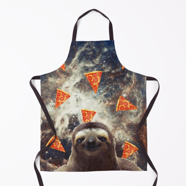 Item preview, Sloth in flying pizza space, Sloths, Collage Art, Surrealism designed and sold by avit1.